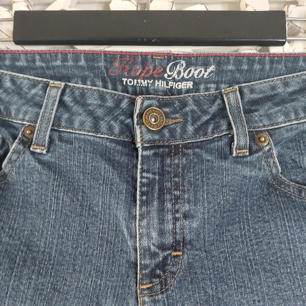 Vintage Tommy Hilfiger Hope Boot Cut Denim Pants - Y2K Fashion - Size 10x30L